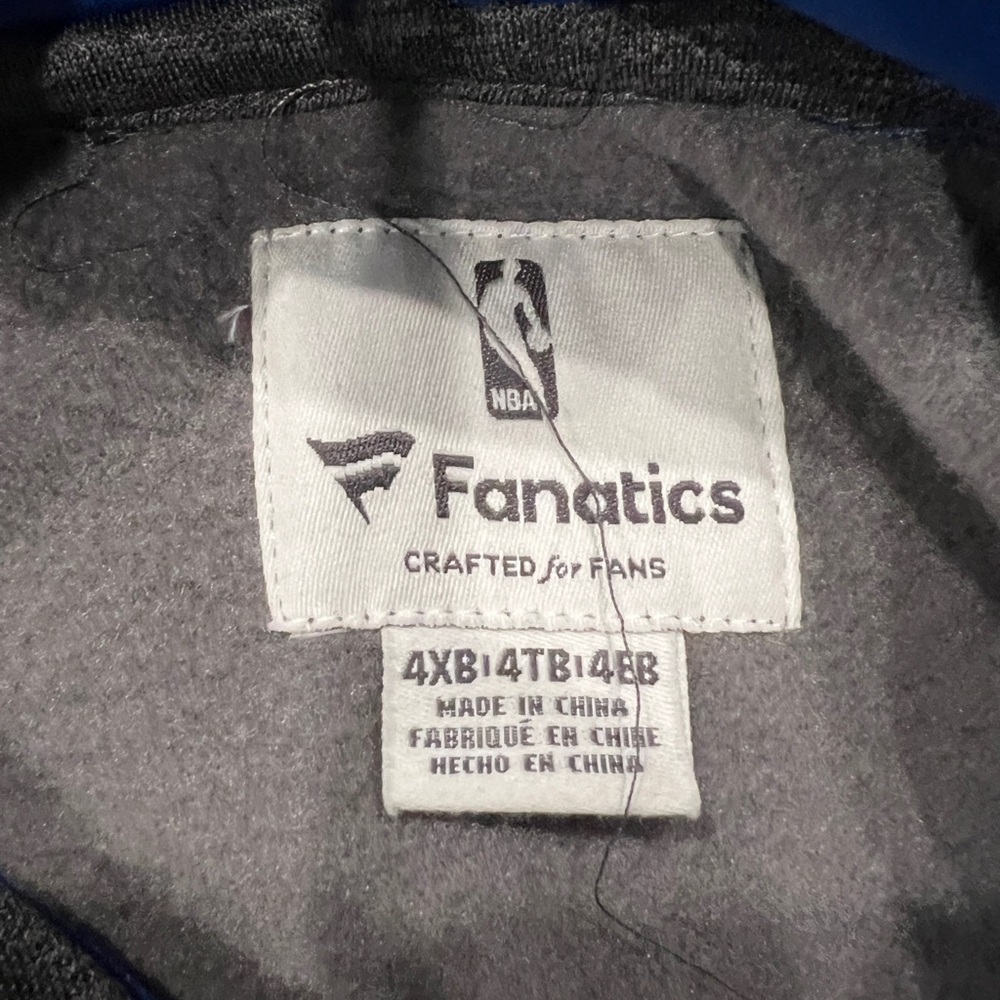 Fanatics Gray NY Knicks Hoodie - Picture 2 of 3